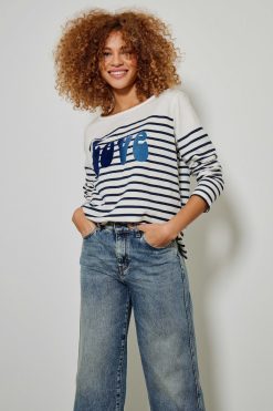 Five Jeans T-Shirt Amour Marin New