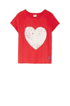 Five Jeans Tee-Shirt Coeur New