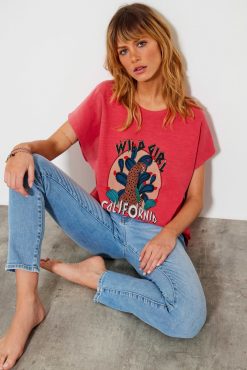 Five Jeans T-Shirt Fille Sauvage New