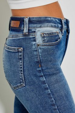 Five Jeans 331 Monica - Jean Evase Bleu Moyen Online