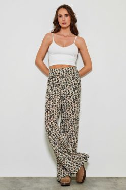 Five Jeans Pantalon Fluide 158 Ninon Leopard Online