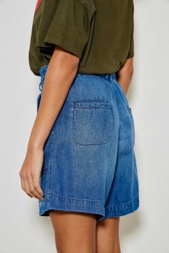 Five Jeans Short Stevy Bleu Online