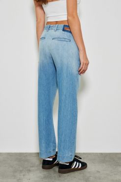 Five Jeans Jean Droit 271 Lavina Bleu Clair Clearance