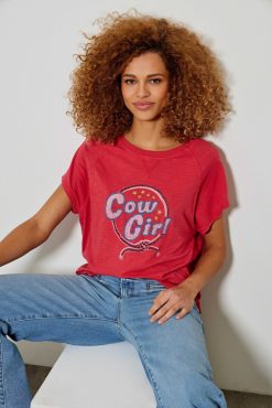 Five Jeans T-Shirt Cow-Girl Hot