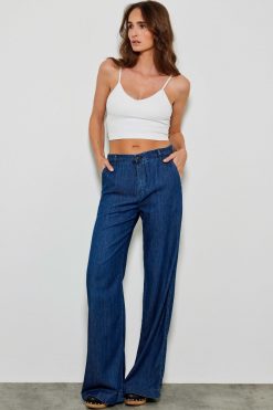 Five Jeans 131 Jean Leika Large Bleu Moyen Hot