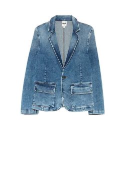 Five Jeans Blazer Valina Bleu Moyen Hot