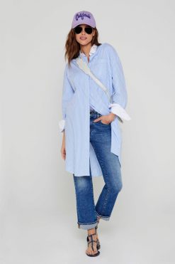 Five Jeans Robe Morgane Bleu New