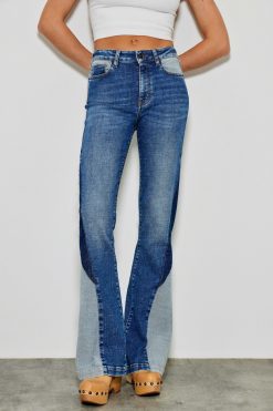 Five Jeans 331 Monica - Jean Evase Bleu Moyen Online