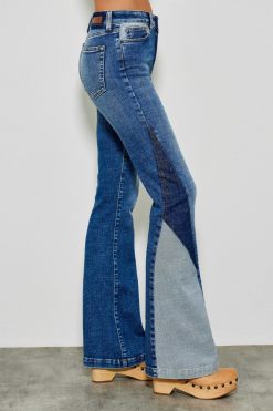 Five Jeans 331 Monica - Jean Evase Bleu Moyen Online