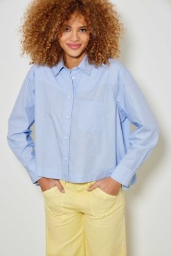 Five Jeans Chemise Clarence Bleu Clair Best