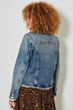 Five Jeans Veste Vasera Bleu Moyen Best