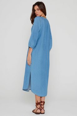 Five Jeans Robe Riselene Bleu Best