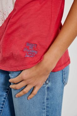 Five Jeans Tee-Shirt Coeur New