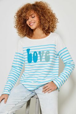 Five Jeans T-Shirt Amour Marin New