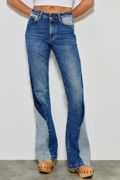 Five Jeans 331 Monica - Jean Evase Bleu Moyen Online