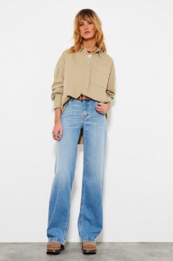 Five Jeans 702 Leslie Jean Large Bleu Clair Hot