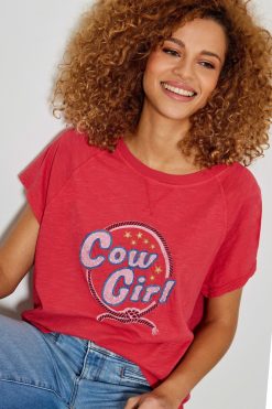 Five Jeans T-Shirt Cow-Girl Hot