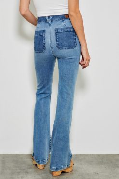 Five Jeans 702 Luna - Jean Evase Bleu Clair Wholesale