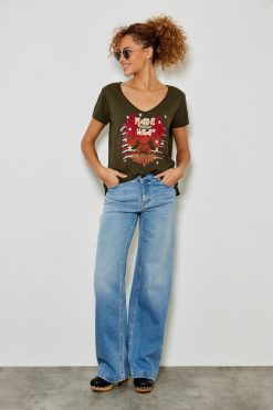 Five Jeans 702 Leslie Jean Large Bleu Clair Hot