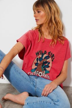 Five Jeans T-Shirt Fille Sauvage New