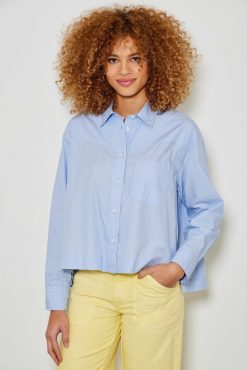 Five Jeans Chemise Clarence Bleu Clair Best