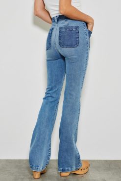 Five Jeans 702 Luna - Jean Evase Bleu Clair Wholesale