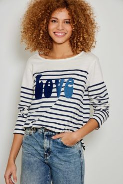 Five Jeans T-Shirt Amour Marin New