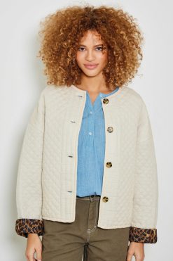 Five Jeans Veste Vitalis Beige Hot