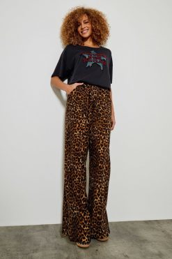 Five Jeans 739 Pantalon Fluide Nessy Leopard Best