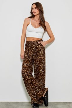 Five Jeans 739 Pantalon Fluide Nessy Leopard Best