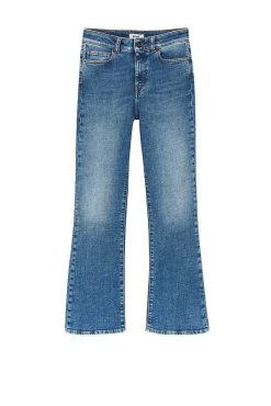 Five Jeans 331 Maylan - Jean Evase Court Bleu Moyen New