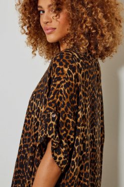 Five Jeans Robe Renee Leopard Best