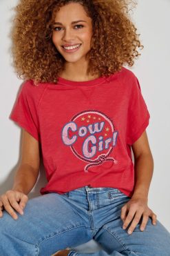 Five Jeans T-Shirt Cow-Girl Hot