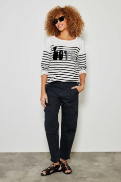 Five Jeans T-Shirt Amour Marin New