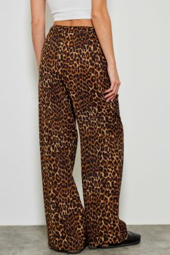 Five Jeans 739 Pantalon Fluide Nessy Leopard Best