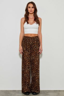 Five Jeans 739 Pantalon Fluide Nessy Leopard Best