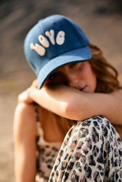 Five Jeans Casquette D'Amour En Jean Bleu Best