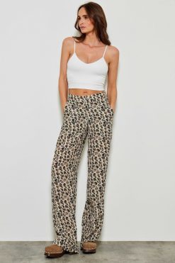 Five Jeans Pantalon Fluide 158 Ninon Leopard Online