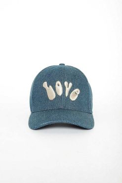 Five Jeans Casquette D'Amour En Jean Bleu Best